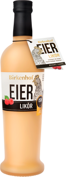 Birkenhof Eierlikör mit einem Hauch Himbeere