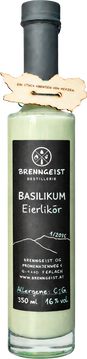 Seit 75 Jahren unverändert nach dem Rezept unserer OMA hergestellt, wird dieser Eierlikör mit Basilikum aus besten Rohstoffen vom elterlichen Bauernhof gefertigt. Frische Eier und vollwertige Milch bilden die Basis für seinen sanften, cremigen Charakter, während feiner Basilikum eine dezente, kräuterige Frische verleiht. Veredelt mit unserem selbst destillierten Rum entsteht ein Likör von besonderer Wärme, Tiefe und charaktervoller Note.