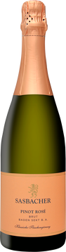 Flaschenabbildung Sasbacher Pinot Rosé Sekt Brut