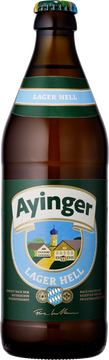 Unser Klassiker mit verfeinerter Rezeptur zeichnet sich durch einen schönen, hellen Goldton aus. Nach anfänglicher leichter Malzigkeit entfaltet unser Lager Hell eine angenehme Hopfenbittere.

Die sehr gute Rezenz und ein dezenter Abgang lassen eine kleine Spur an Bittere auf Zunge und Gaumen verbleiben. Ein vollmundiges, frisches und süffiges Bier.
