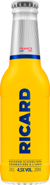 Ricard RTD ist eine trinkfertige, vorgemischte Kombination aus dem ikonischen französischen Pastis Ricard und Wasser und bietet den klassischen Anis- und Lakritzgeschmack in perfekt ausbalancierter Form. Leicht verdünnt und mit der typischen milchigen Optik ist er erfrischend, aromatisch und angenehm bittersüß. Am besten gut gekühlt direkt aus der Flasche oder auf Eis genießen – für einen mühelosen französischen Aperitif-Moment.