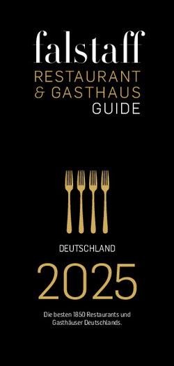 Falstaff Restaurant- & Gasthausguide Deutschland 2025