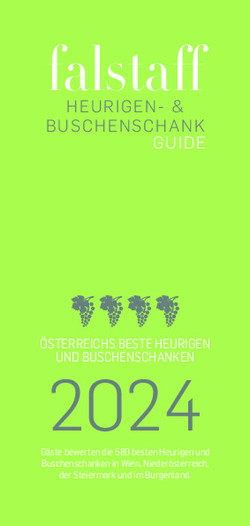 Falstaff Heurigen- & Buschenschankguide 2024