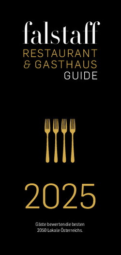 Falstaff Restaurant- & Gasthausguide 2025