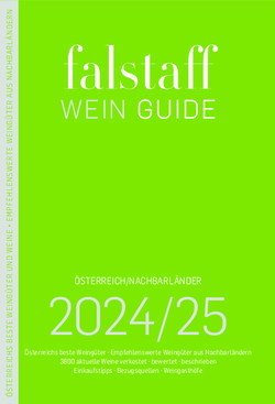 Falstaff Weinguide Österreich 2024/25