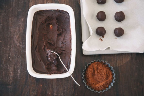 Caramel and Whiskey Truffles