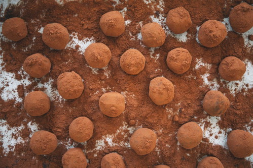Caramel and Whiskey Truffles