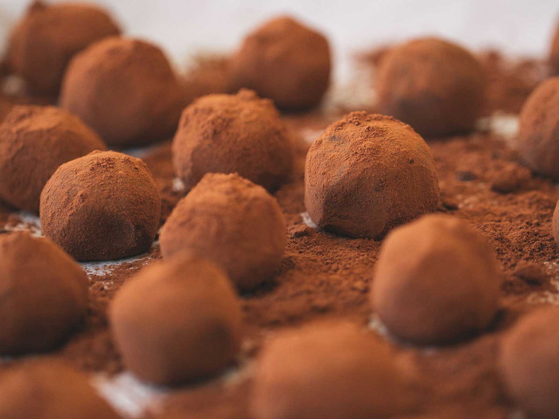 Caramel and Whiskey Truffles