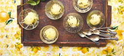 Sorbetto al Limone e Menta – citrónovo-mätový sorbet