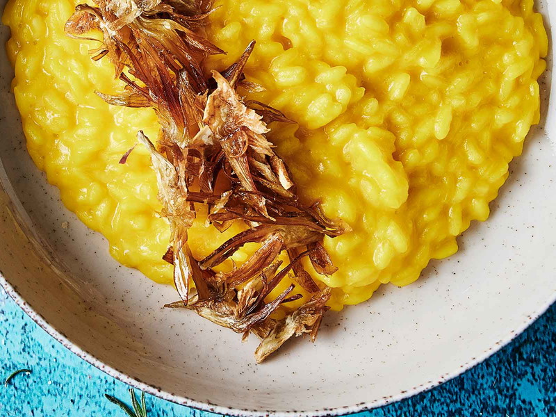 Safranrisotto aus der Lombardei