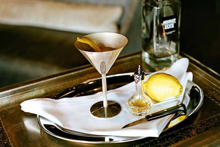 Die Performance macht diesen Drink aus
