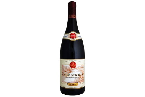 PLATZ 3 – 91 Punkte2011 GuigalCôtes du Rhône Rouge,&nbsp;Rhône, FrankreichMittleres Rubingranat, violette Reflexe, breite Randaufhellung. Mit zarter Tabakwürze unterlegtes dunkles Beerenkonfit, feine Kirschnoten, etwas florale Noten. Saftig, frische Säurestruktur, feine Tannine, elegante Beerenfrucht im Abgang, zarter Vanilletouch, facettenreicher Speisenbegleiter.www.wyhusbelp.ch&nbsp;CHF 11,25