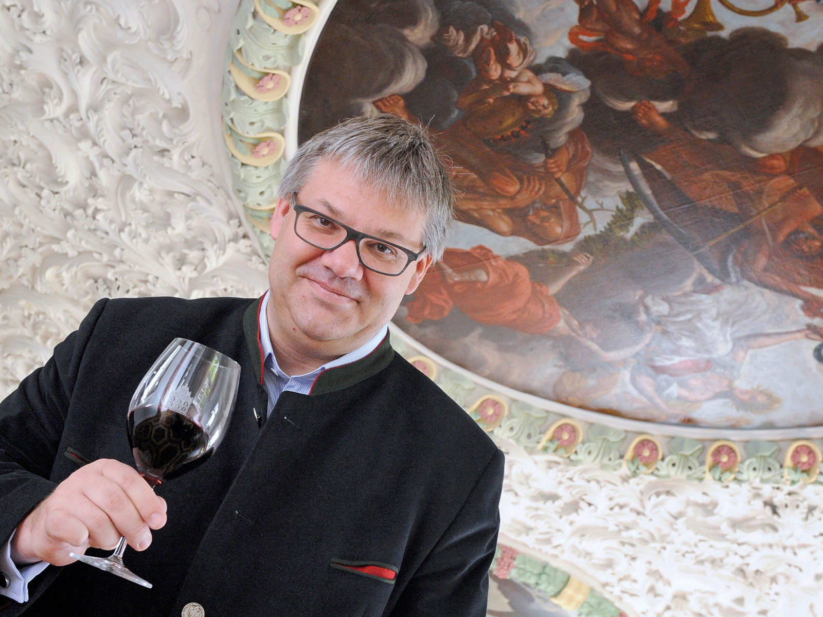 Weinhändler aus Passion und mondäner Master of Wine: Philipp Schwander, Schlossherr zu Freudental.