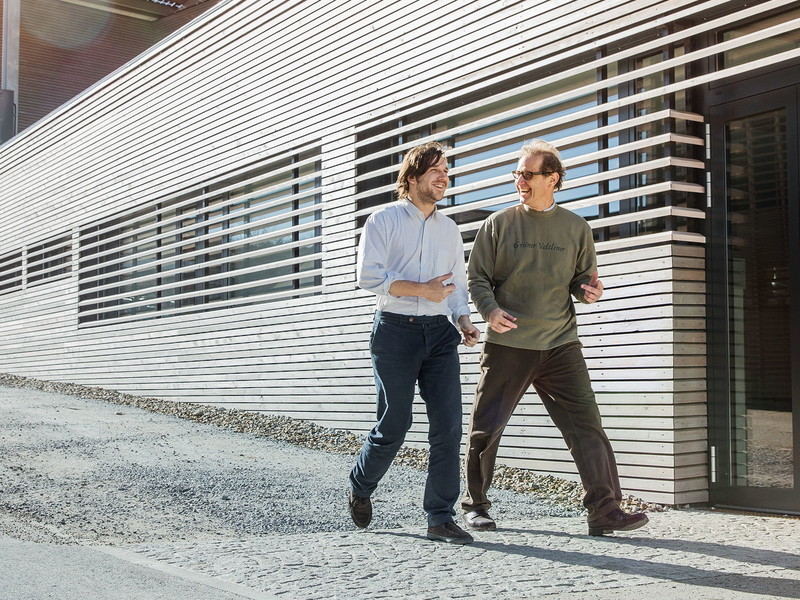 Vincent und Willi Bründlmayer präsentierten den besten Riesling.