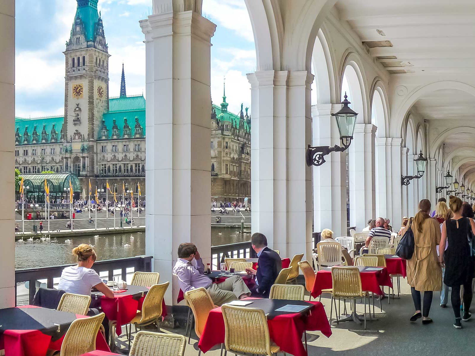 Hamburg ist attraktives Ziel für Besucher.