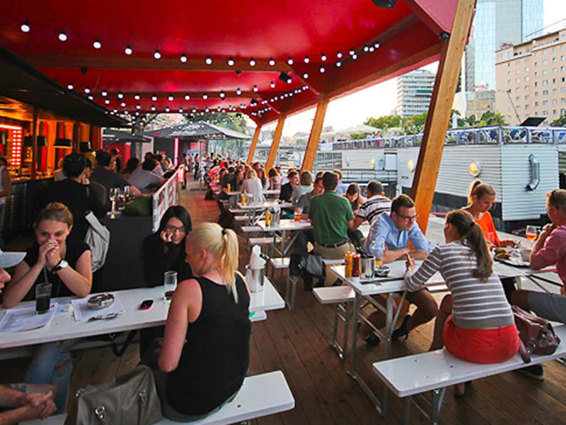 Bereits 2013 gab es am Donaukanal »It's all about the Meat Baby«