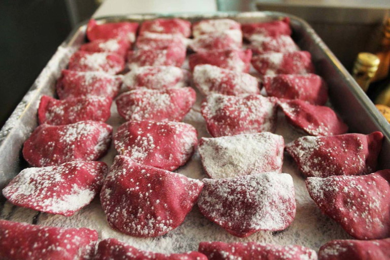 Pierogi mit Roter Bete