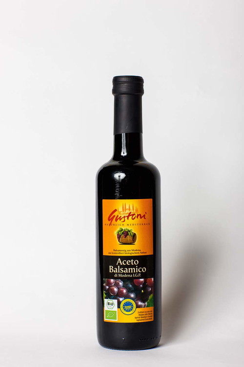 &nbsp;5. Gustoni Aceto&nbsp;Balsamico di Modena I.G.P.: 88 Punktehergestellt für dennree GmbH€ 3,29 für 500 ml (€ 6,58/l), Säure: 6 %&nbsp;Denn’s, www.denns.atHellbraun, flüssig; fruchtige Noten, etwas verhaltene Aromatik; auch am Gaumen fruchtig, dezent süß, harmonisch.