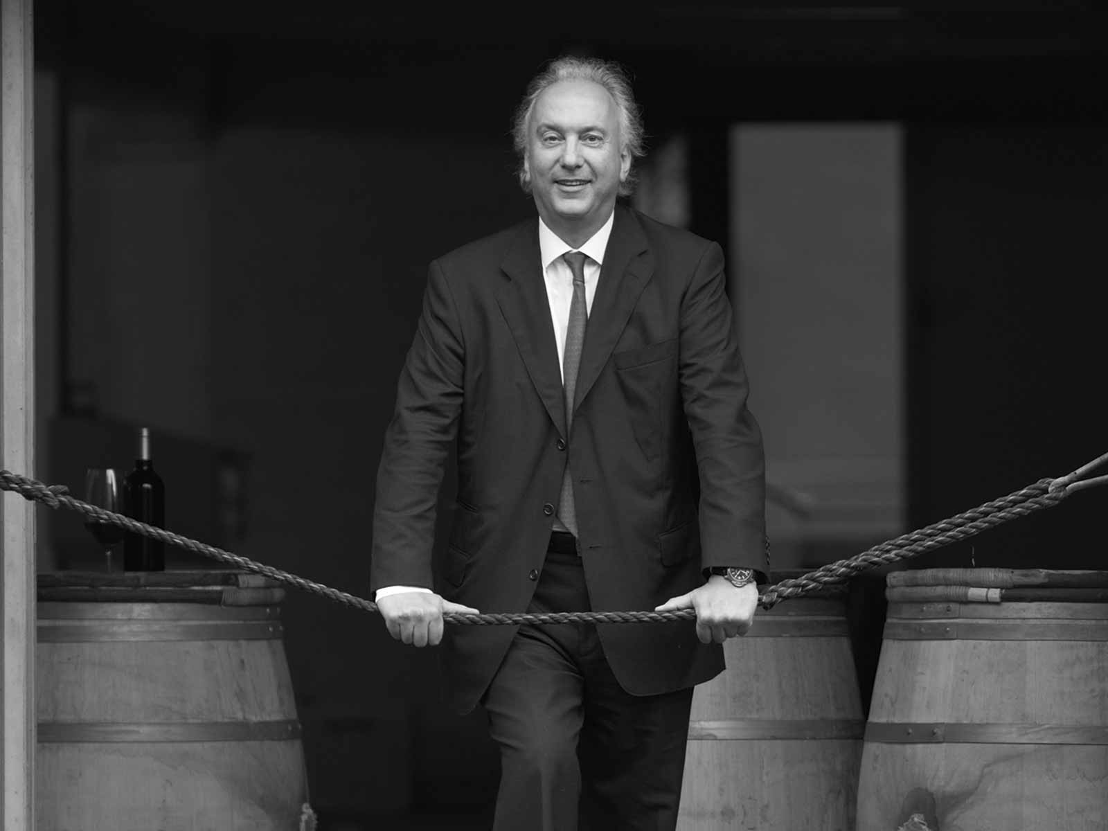 Alexander Margaritoff in der Hawesko-Zentrale