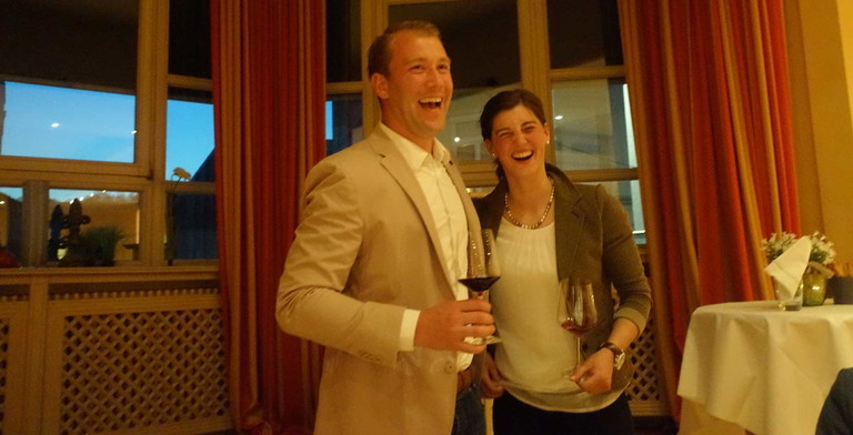 Leon Gold und Johanna Bossert.