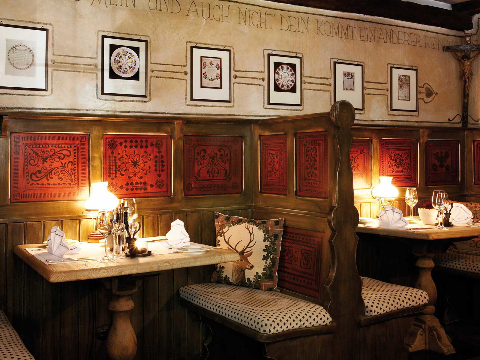 Die Bauernstube im Hotel Traube-Tonbach.