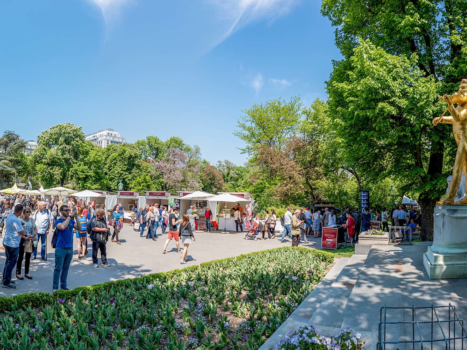 Der Wiener Stadtpark verwandelt sich wieder in ein kulinarisches Schlaraffenland.