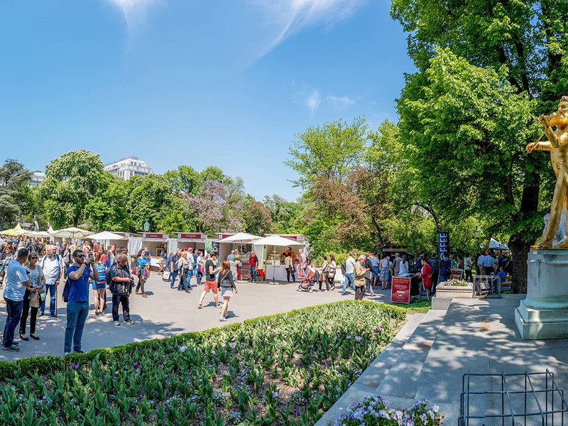 Der Wiener Stadtpark verwandelt sich wieder in ein kulinarisches Schlaraffenland.