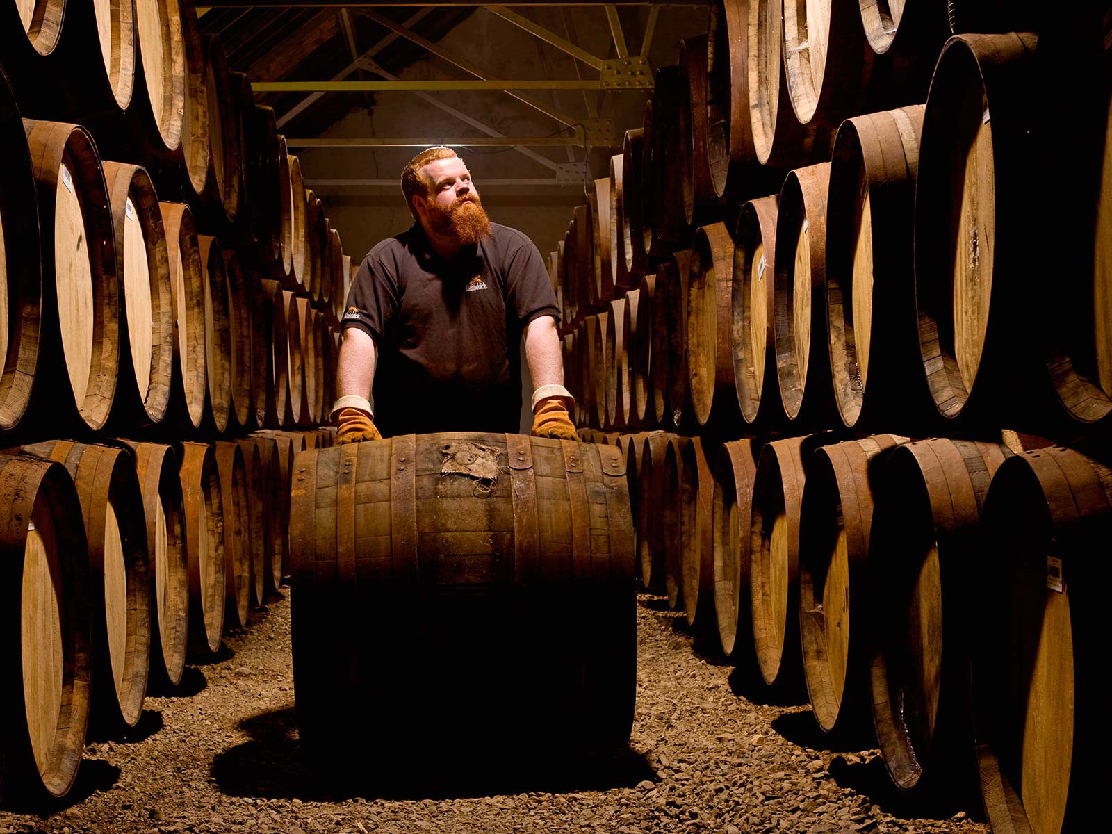 Im Lager von Glenfiddich: Hier in Schottland wird Whisky seit Jahrhunderten gebrannt.