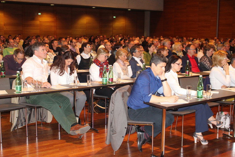 Knapp 400 Brancheninsider waren anwesend. 