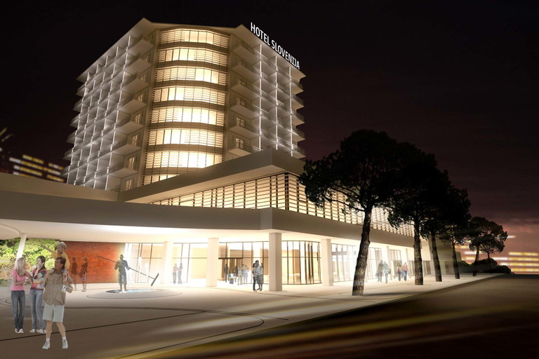 Das 5 Sterne Hotel Slovenija eröffnet im Juni 2016