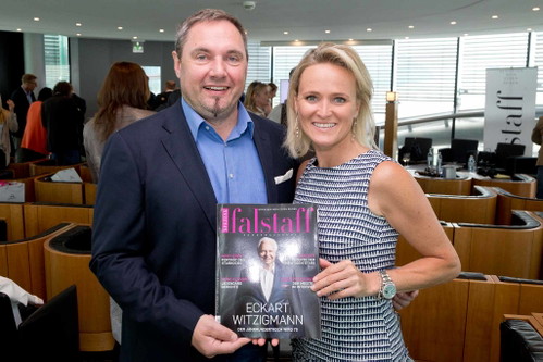 Spitzenkoch Andreas Mayer und Ex-Ski-Rennläuferin Alexandra Meissnitzer