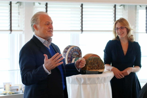 Falstaff Herausgeber Wolfgang Rosam deklarierte sich als leidenschaftlicher Käse-Connaisseur.