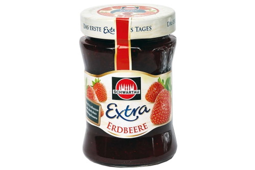 78 PUNKTE, Platz 11: Schwartau »Konfitüre Extra«Abgeschlagener Klassiker. Kon­sistenz zähflüssig. Wenig aromatisch, dafür mit viel zugesetzter Säure (Zitrone!) und Zucker.Preis: ca. € 12,29/kg, Supermärkte, u.a. Netto, Rewe