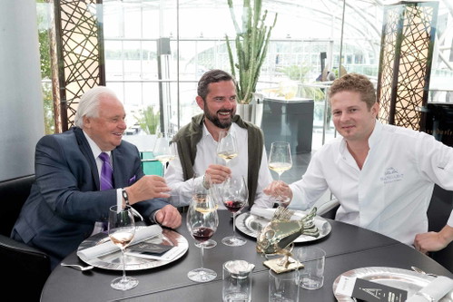 Eckart Witzigmann, Nikolas von Haugwitz und Martin Klein