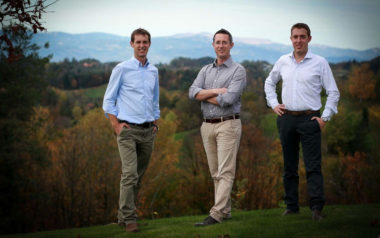 Gerd, Erwin und Christoph Sabathi 
