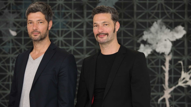 Das Künstlerduo Gert und Uwe Tobias.