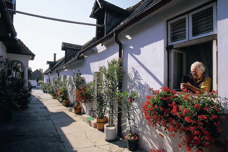 Gasse in Mörbisch am Neusiedler See
