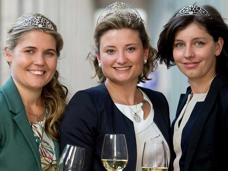 v.l.n.r.: Nicole End, Magdalena Malin, Katharina Dier.