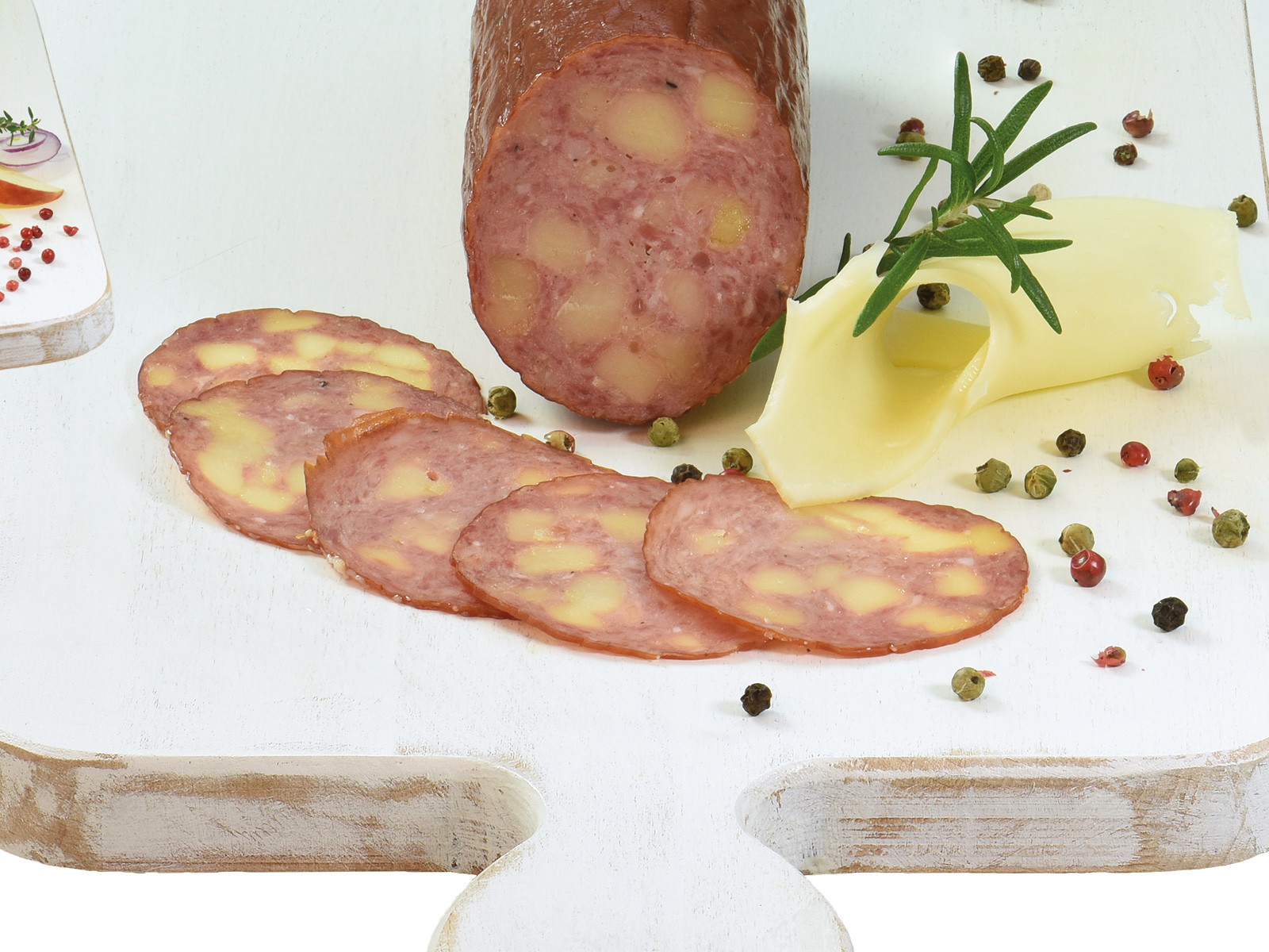Die neue Dauerwurst in drei verschiedenen Geschmacksrichtungen.