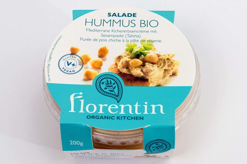 10. FLORENTIN - 82* PunkteHummus, denn’s€ 3,39 für 200 g (€ 16,95/kg)Schönes Gelb; in der Nase Noten von Mais und etwas milchig; klebrig am Gaumen, milde Würze, leicht bitter im Abgang, intensive Säure, schmeckt nach Mayonnaise.&nbsp;