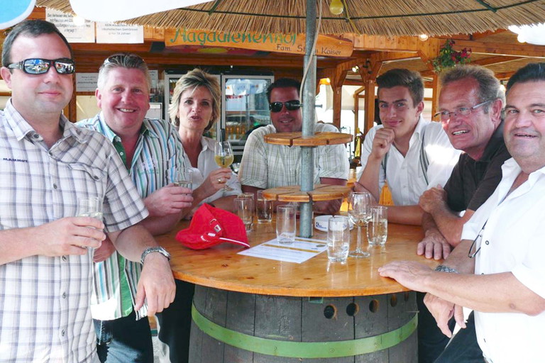 Gemütliches Zusammenkommen beim Winzerkirtag in Kleinhöflein