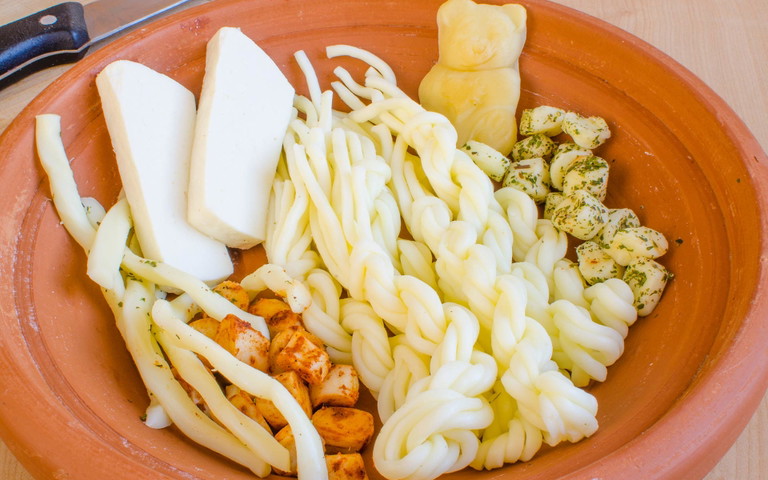 Käsespezialitäten aus der Slowakei