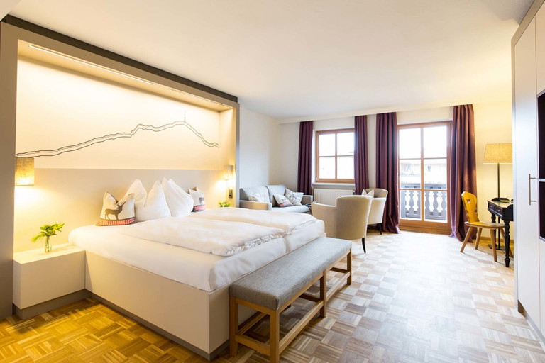 Moderne Hotelzimmer nach dem Umbau im »Hotel Post«