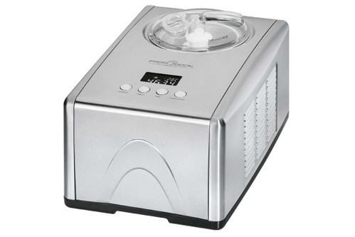 Platz 2: Profi Cook PC-ICM 1091 – Der KompressorsiegerEin tolles Rundumpaket: hoch, daher in der Breite platzsparend. Display mit Zeit- und Temperaturinfo. Leise Zubereitung. Etwas zu kleine Öffnung oben. Eis homogen und kompakt, aber etwas wässrig im Geschmack. Nicht spülmaschinenfest. Gesehen für 230,92 EuroHandling/Design: 3,7Zubereitung: 4,7Reinigung: 3,3Geschmack: 3,8GESAMT: 15,5 von 20 möglichen Punkten