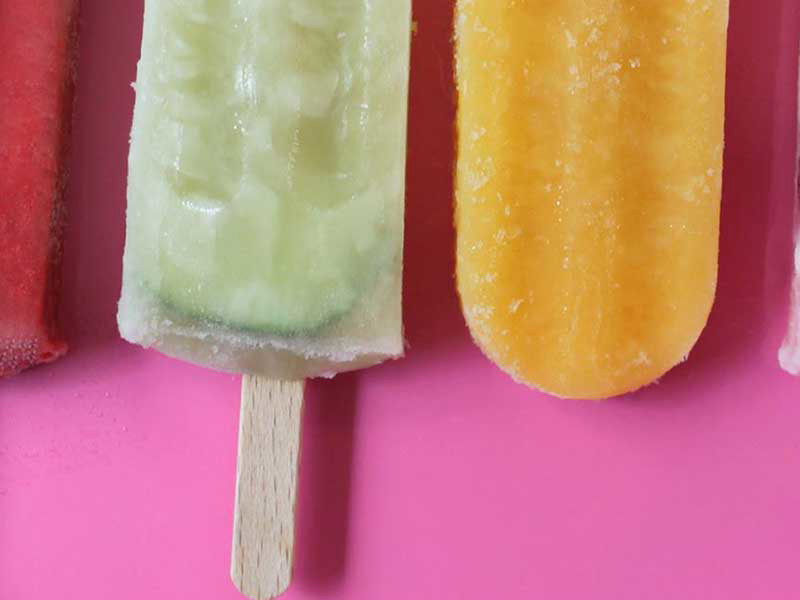 Fruchtig erfrischend: Die Kreationen von Paletas.
