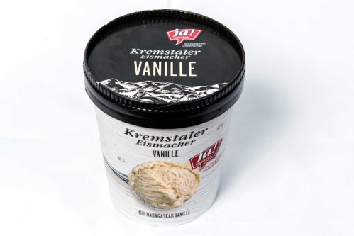 4. JA! NATÜRLICH Kremstaler Eismacher Vanille - 86 Punkte€ 3,99 für 500 ml,&nbsp;(€ 7,98/l), u. a. Merkur, www.merkurmarkt.atHelle Farbe mit grob gemahlener Vanilleschote. Schönes Vanillearoma, rasch schmelzend, sehr weich-cremig, gut ausbalanciert, gutes Mundgefühl.