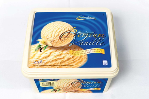 1. Grandessa Premium Vanille - &nbsp;87 Punkte (ex aequo)€ 2,49 für 2500 ml (€ 1,–/l) ,&nbsp;Hofer,&nbsp;www.hofer.atWeißgelbe Farbe. Intensive Vanille-aromatik, die sich am Gaumen fortsetzt, leichte Karamellnoten und gut schmelzend, sehr cremige und flaumige Konsistenz, angenehme Süße.