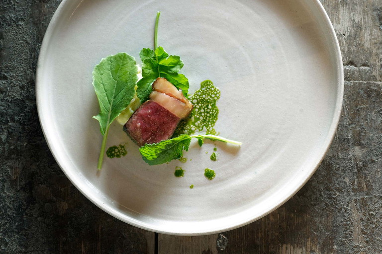 Neun Monate gereiftes Rindfleisch im Restaurant «Fäviken» in Schweden.