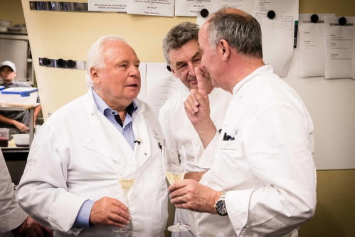 Eckart Witzigmann, Hans Haas und Marc Haeberlin