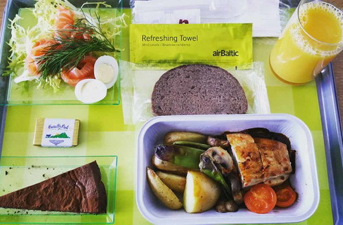 »Air Baltic« wurde mit 9,1 Punkten bewertet.